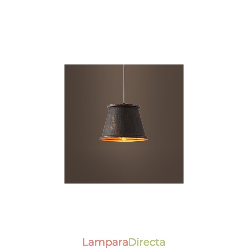 Lámpara colgante de metal de diseñadores retro