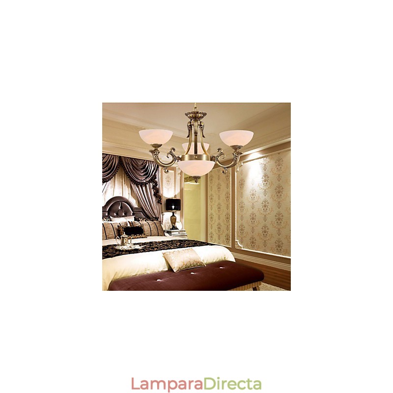 Lámpara de cobre artística de Jane Marble Lighting