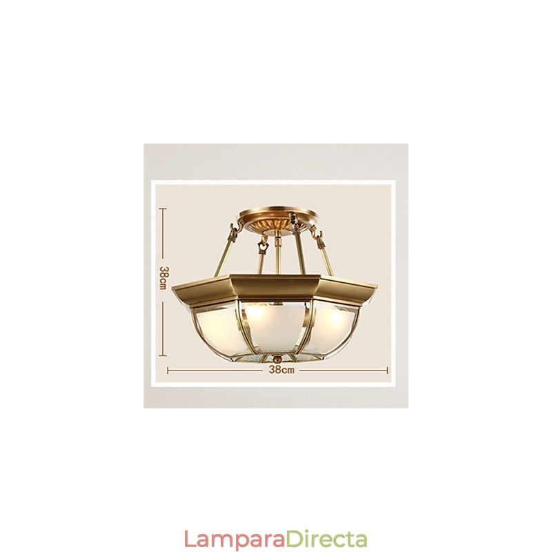 Lámparas colgantes estilo mini, tradicionales, clásicas, de metal.