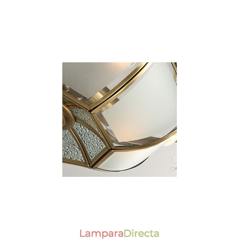 Lámparas colgantes estilo mini, tradicionales, clásicas, de metal.