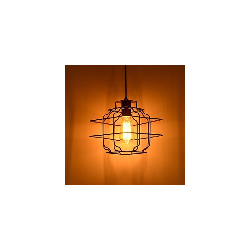 Lámpara colgante de metal de diseñadores retro