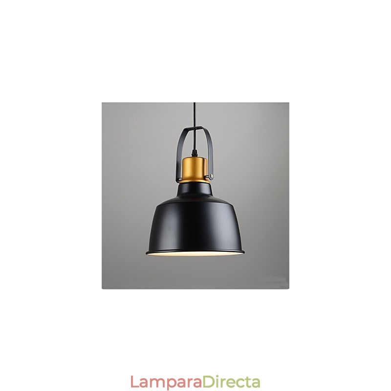 Lámparas colgantes retro de metal para cafetería