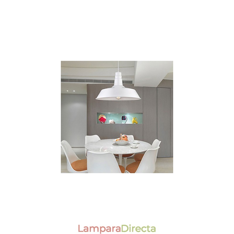 Lámpara colgante de metal de diseñadores retro