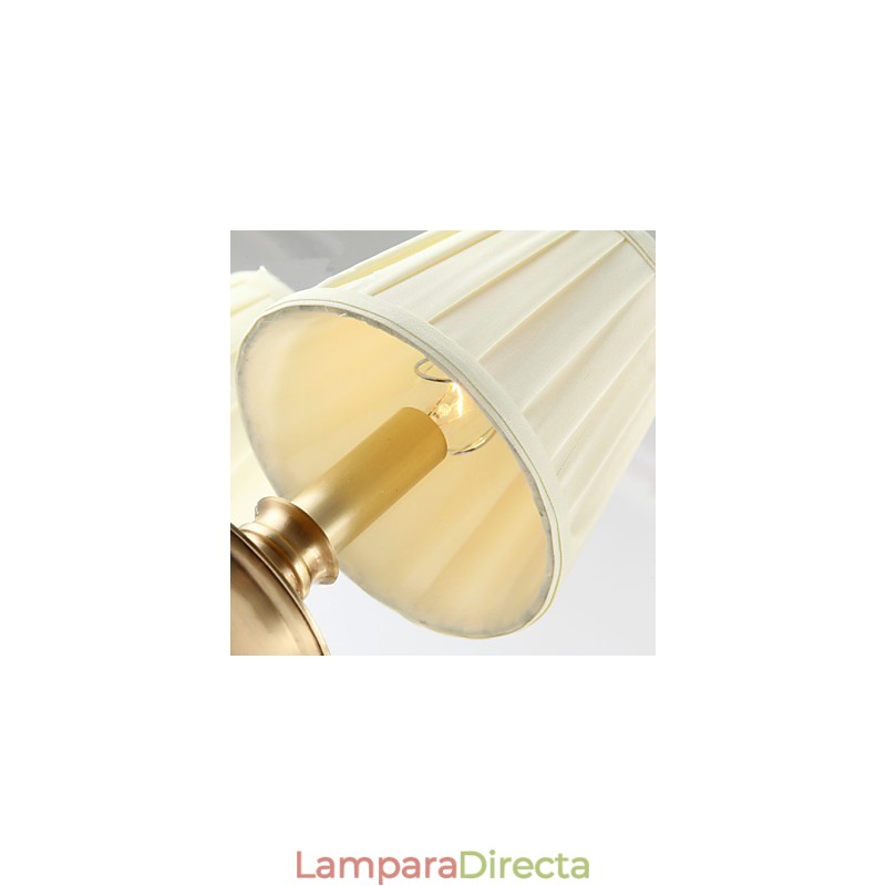 Lámparas colgantes de cristal estilo mini, tradicionales, clásicas, de metal.