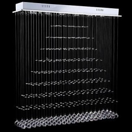 Lámpara colgante de metal galvanizado con cristal, estilo rústico, estilo cabaña, estilo tradicional, moderno y contemporáneo.