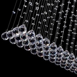 Lámpara colgante de metal galvanizado con cristal, estilo rústico, estilo cabaña, estilo tradicional, moderno y contemporáneo.