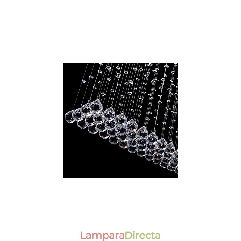 Lámpara colgante de metal galvanizado con cristal, estilo rústico, estilo cabaña, estilo tradicional, moderno y contemporáneo.
