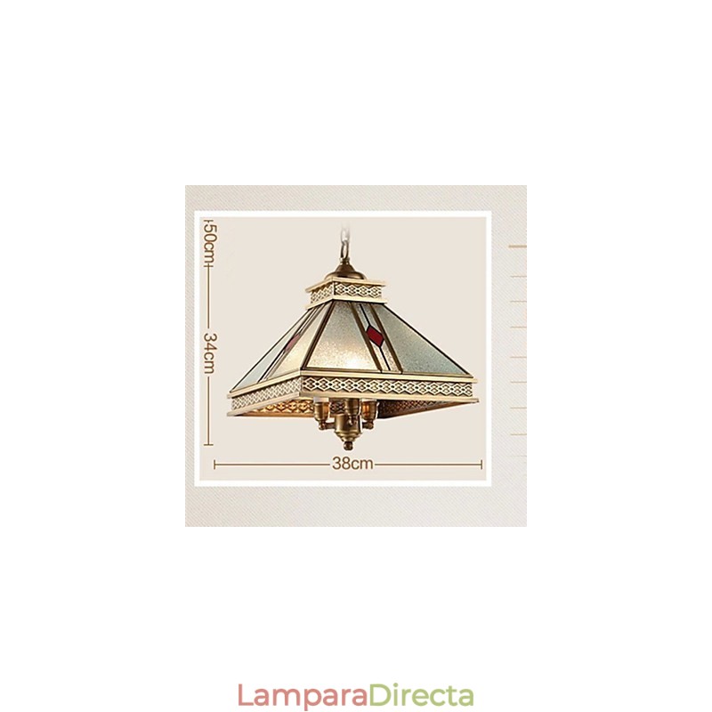 Lámparas colgantes estilo mini, tradicionales, clásicas, de metal.