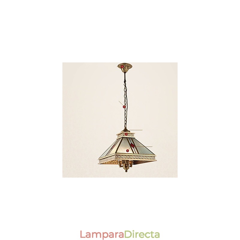 Lámparas colgantes estilo mini, tradicionales, clásicas, de metal.