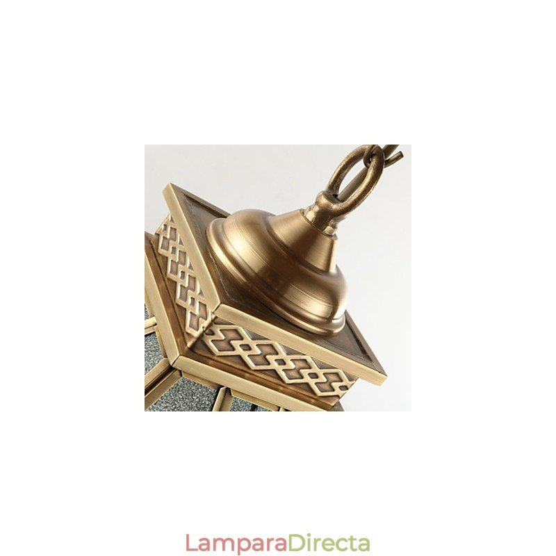 Lámparas colgantes estilo mini, tradicionales, clásicas, de metal.