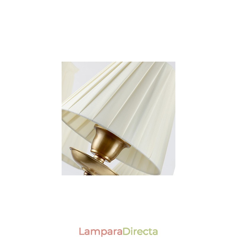 Lámparas colgantes de cristal estilo mini, tradicionales, clásicas, de metal.