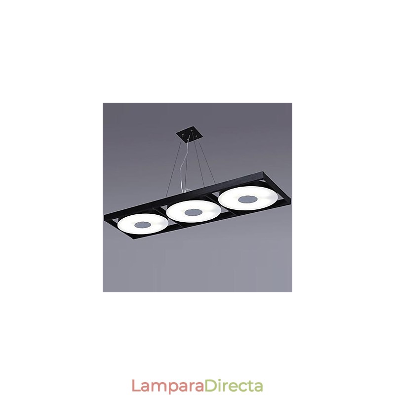 Lámparas colgantes de 3 luces modernas, sencillas y artísticas