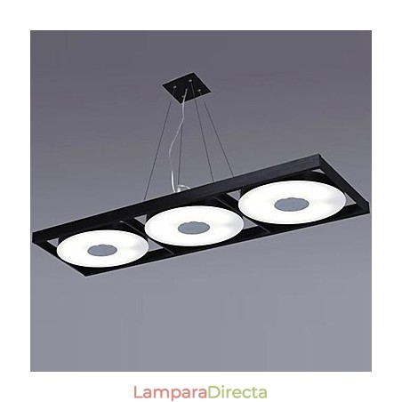 Lámparas colgantes de 3 luces modernas, sencillas y artísticas Lámparas colgantes de 3 luces modernas, sencillas y artísticas