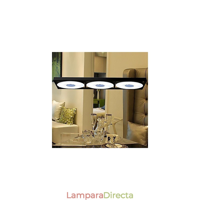 Lámparas colgantes de 3 luces modernas, sencillas y artísticas