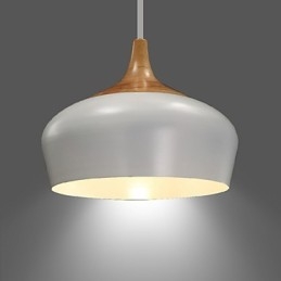 Lámpara colgante de metal con pintura estilo mini retro vintage