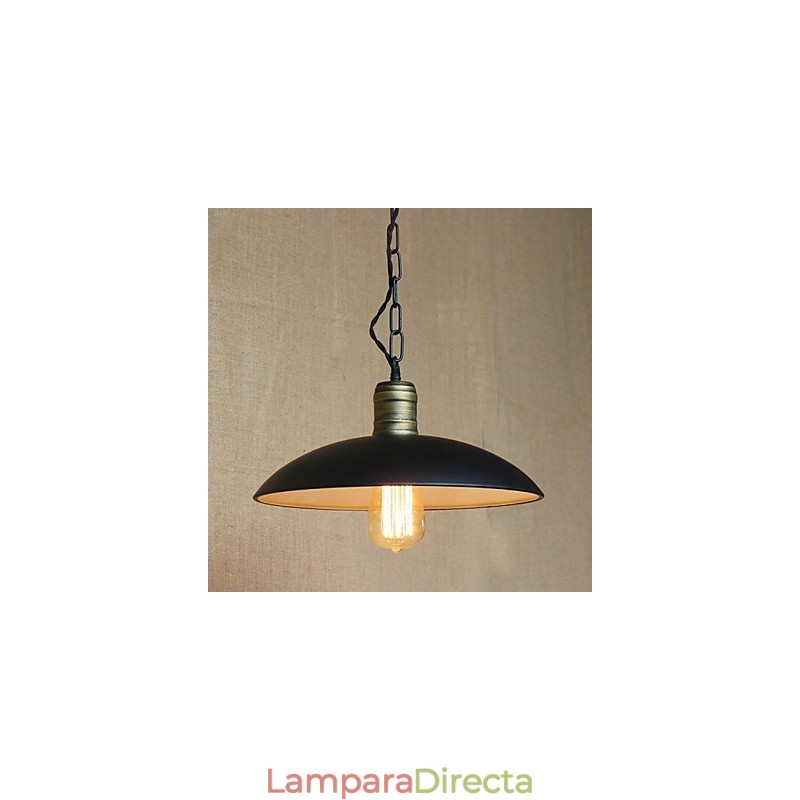 Lámpara colgante de diseño retro campestre