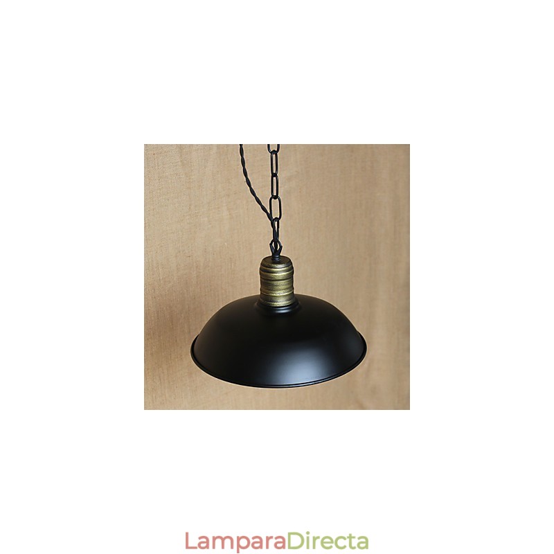 Lámpara colgante de diseño retro campestre