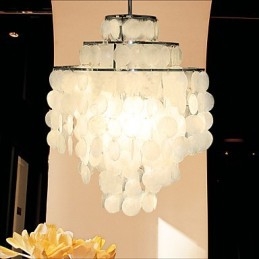 Lámpara de araña minimalista LAMP con forma de concha