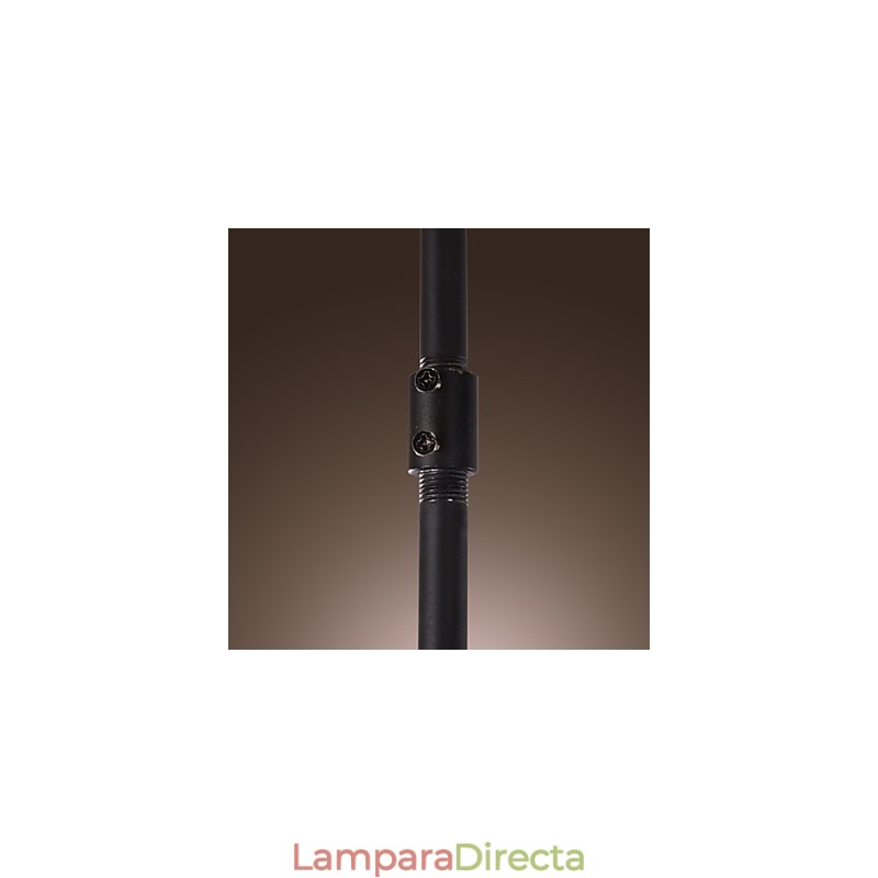 Lámpara de araña de hierro de vanguardia con 12 luces