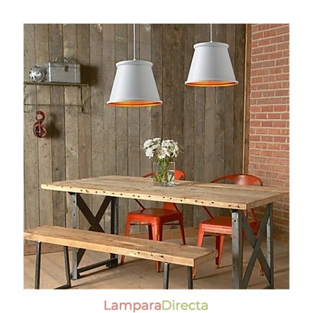 Lámpara colgante de metal con pintura estilo mini rústico clásico de estilo vintage Lámpara colgante de metal con pintura estilo mini rústico clásico de estilo vintage