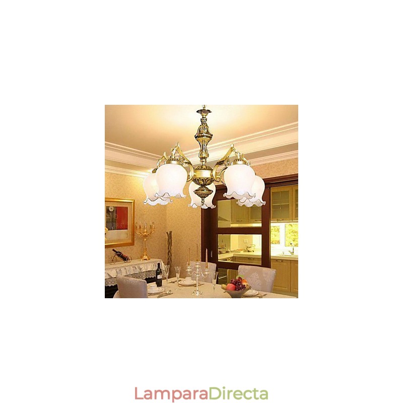 Lámpara retro Jane Hierro Iluminación mediterránea 5