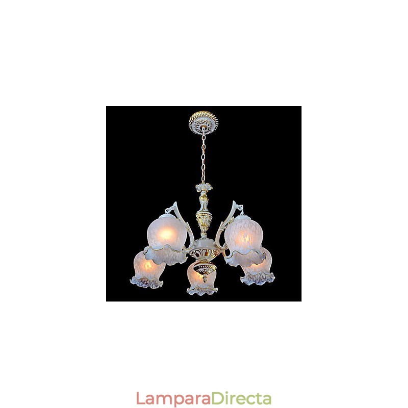 Lámpara retro Jane Hierro Iluminación mediterránea 5