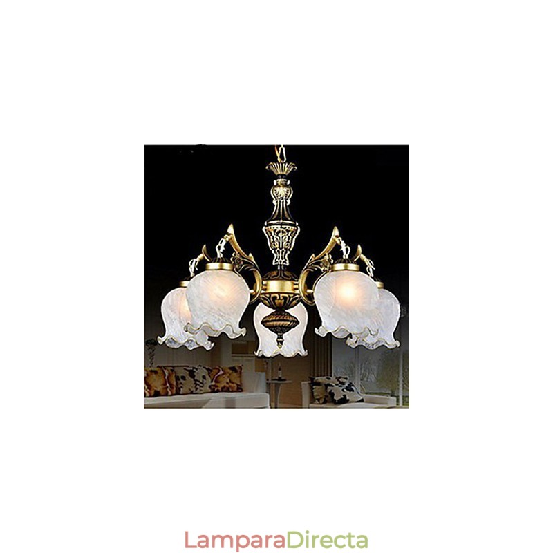 Lámpara retro Jane Hierro Iluminación mediterránea 5