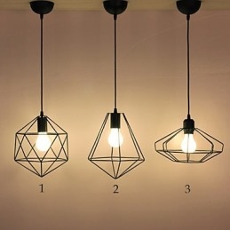 Lámpara colgante de metal de Country Designers