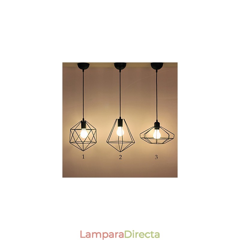 Lámpara colgante de metal de Country Designers