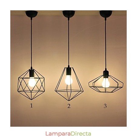 Lámpara colgante de metal de Country Designers Lámpara colgante de metal de Country Designers