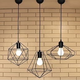 Lámpara colgante de metal de Country Designers