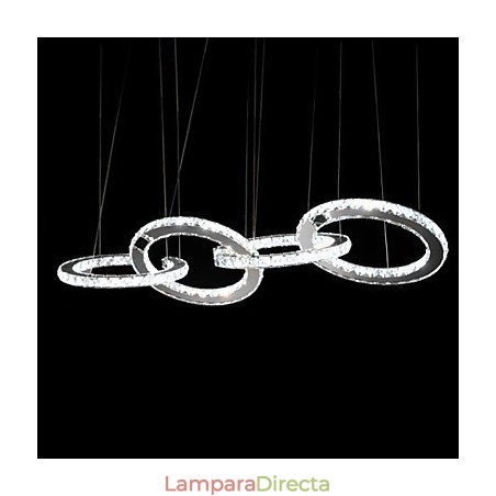 Lámparas colgantes de cristal modernas y contemporáneas de metal. Lámparas colgantes de cristal modernas y contemporáneas de metal.