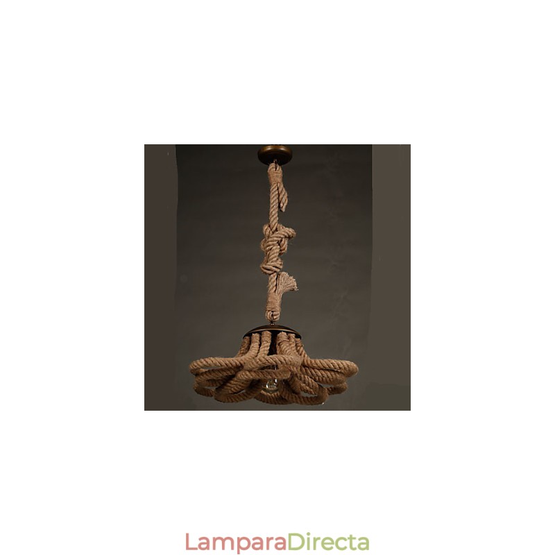 Lámpara de cuerda estilo pastoral americano retro
