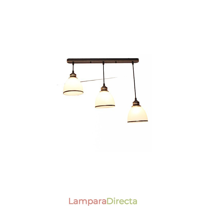 Lámpara colgante de metal de otros diseñadores vintage