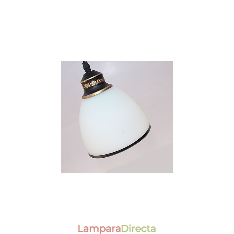 Lámpara colgante de metal de otros diseñadores vintage