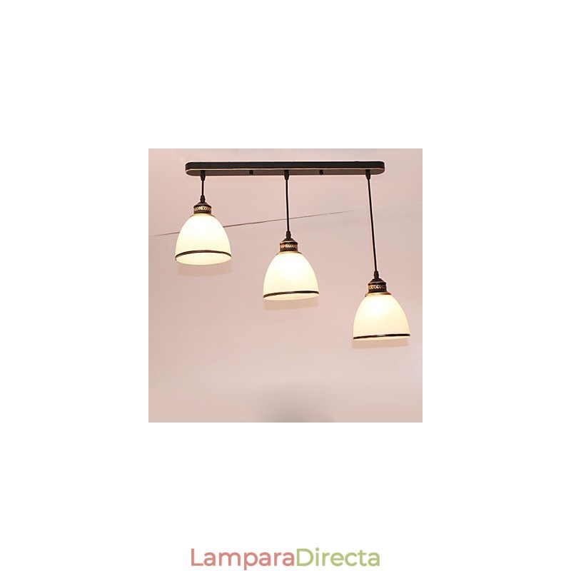 Lámpara colgante de metal de otros diseñadores vintage