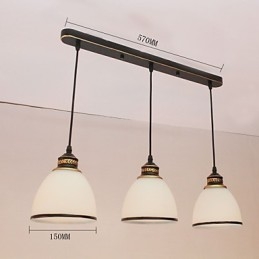 Lámpara colgante de metal de otros diseñadores vintage