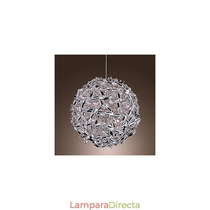 Lámpara colgante de aluminio y metal de calidad