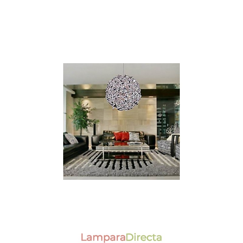 Lámpara colgante de aluminio y metal de calidad