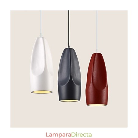 Lámpara colgante de metal con pintura estilo mini retro vintage Lámpara colgante de metal con pintura estilo mini retro vintage