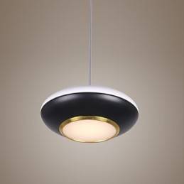 Lámpara colgante de alta calidad con diseño de platillo volador moderno de 9 W para cafetería