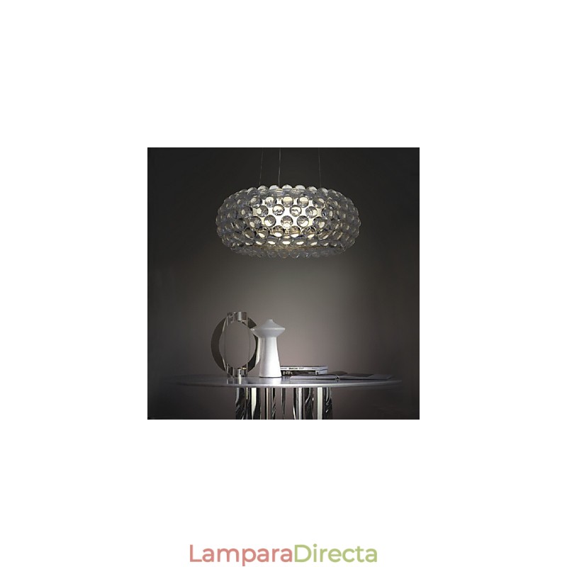 Lámpara colgante de cuentas con 1 luz