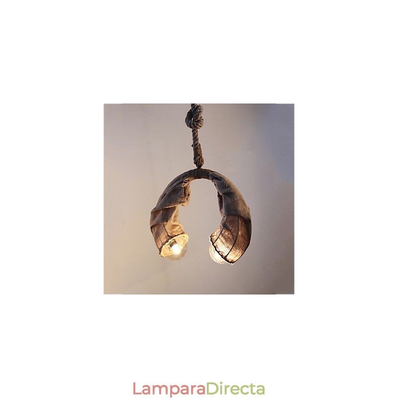 Lámparas colgantes tradicionales clásicas retro de metal