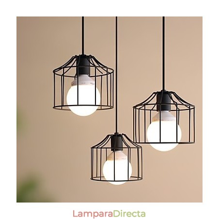 Lámpara colgante de metal estilo campestre de 1 luz Lámpara colgante de metal estilo campestre de 1 luz