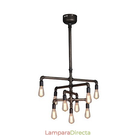 Lámpara colgante de tubo de ajuste largo Lámpara colgante de tubo de ajuste largo