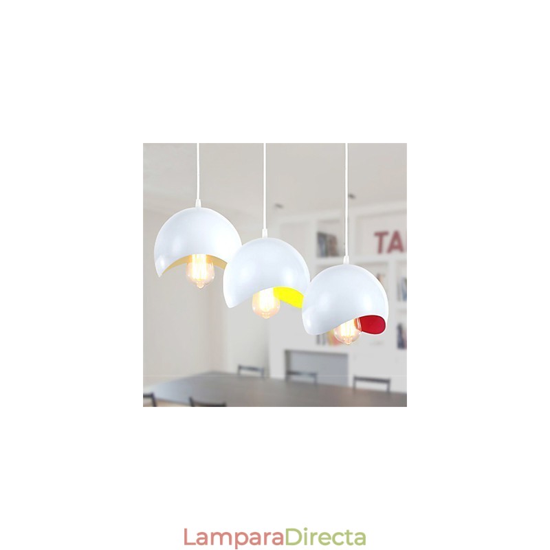 Lámpara colgante moderna de pintura en estilo mini contemporáneo