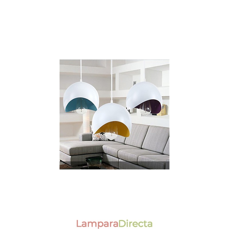 Lámpara colgante moderna de pintura en estilo mini contemporáneo