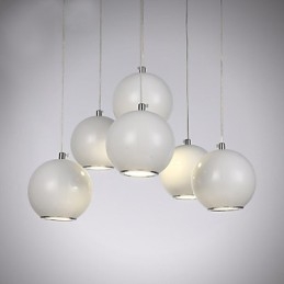 Lámpara colgante moderna de estilo globo mini de alta calidad para cafetería