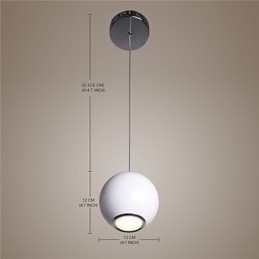 Lámpara colgante moderna de estilo globo mini de alta calidad para cafetería