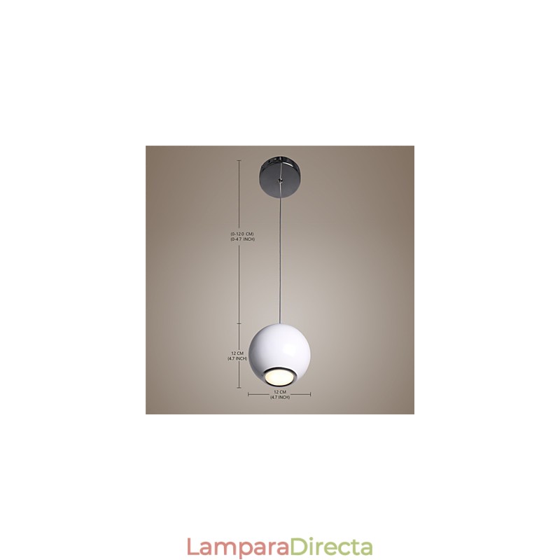 Lámpara colgante moderna de estilo globo mini de alta calidad para cafetería